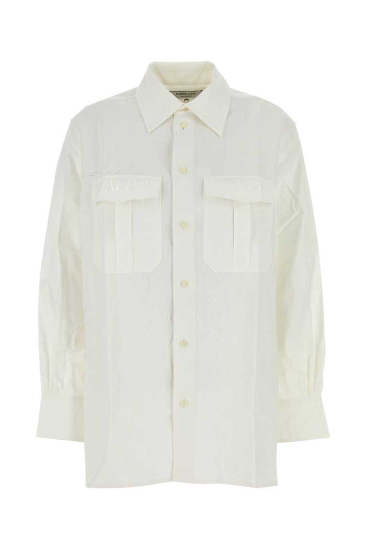 White cotton shirt