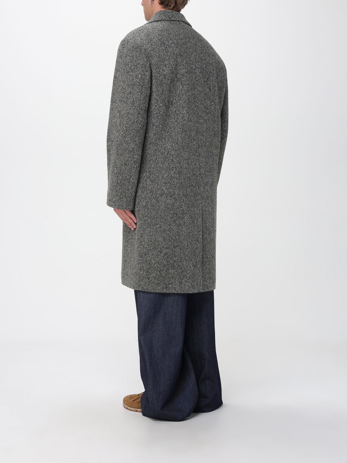 Coat Men color Grey