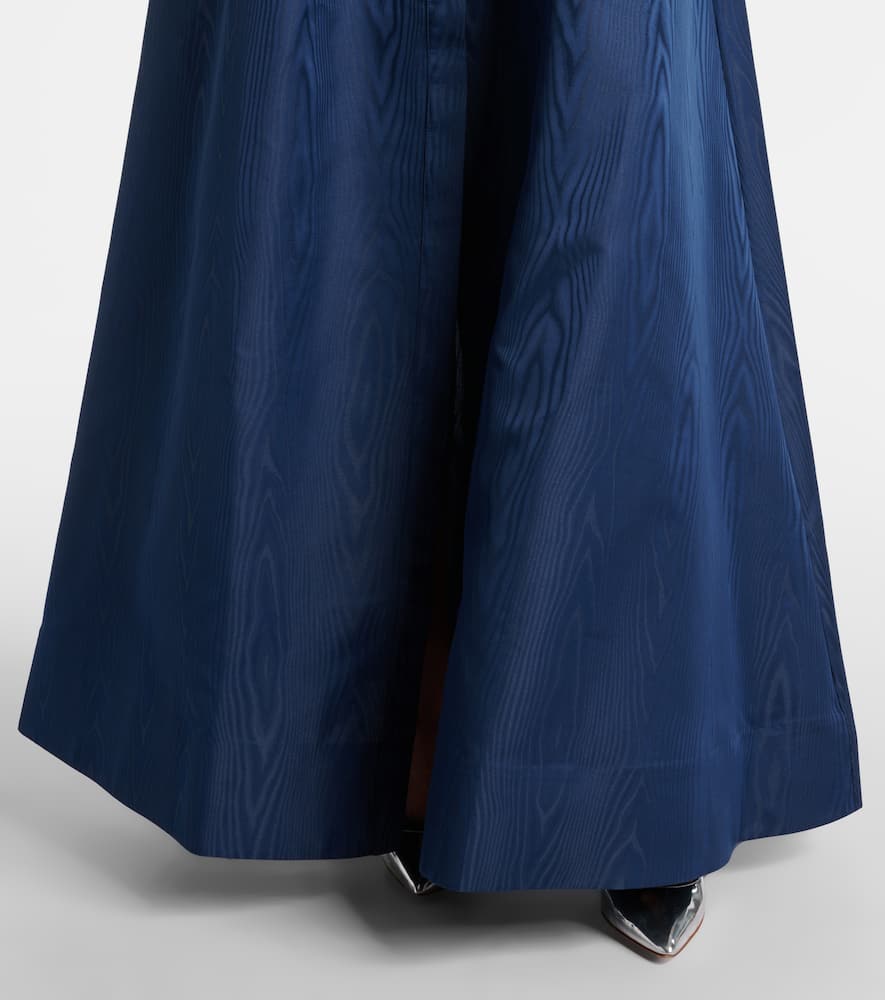 Cielo beaded silk shirt dress