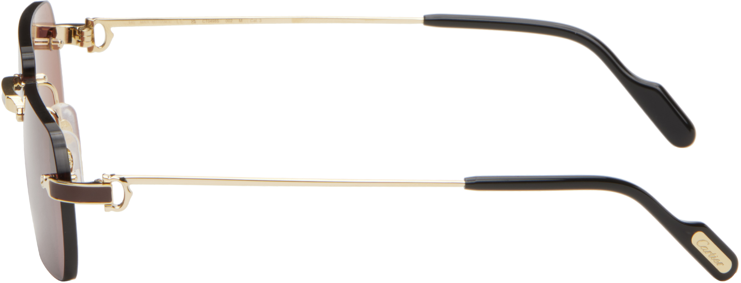 Cartier Gold 'Première de Cartier' Sunglasses