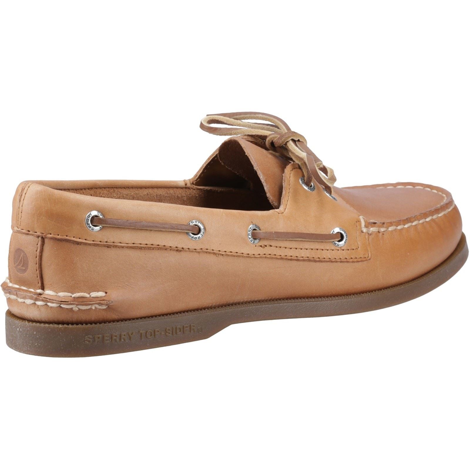 Sperry Authentic 2 Eye Leather Men's Nutmeg Boat Shoe