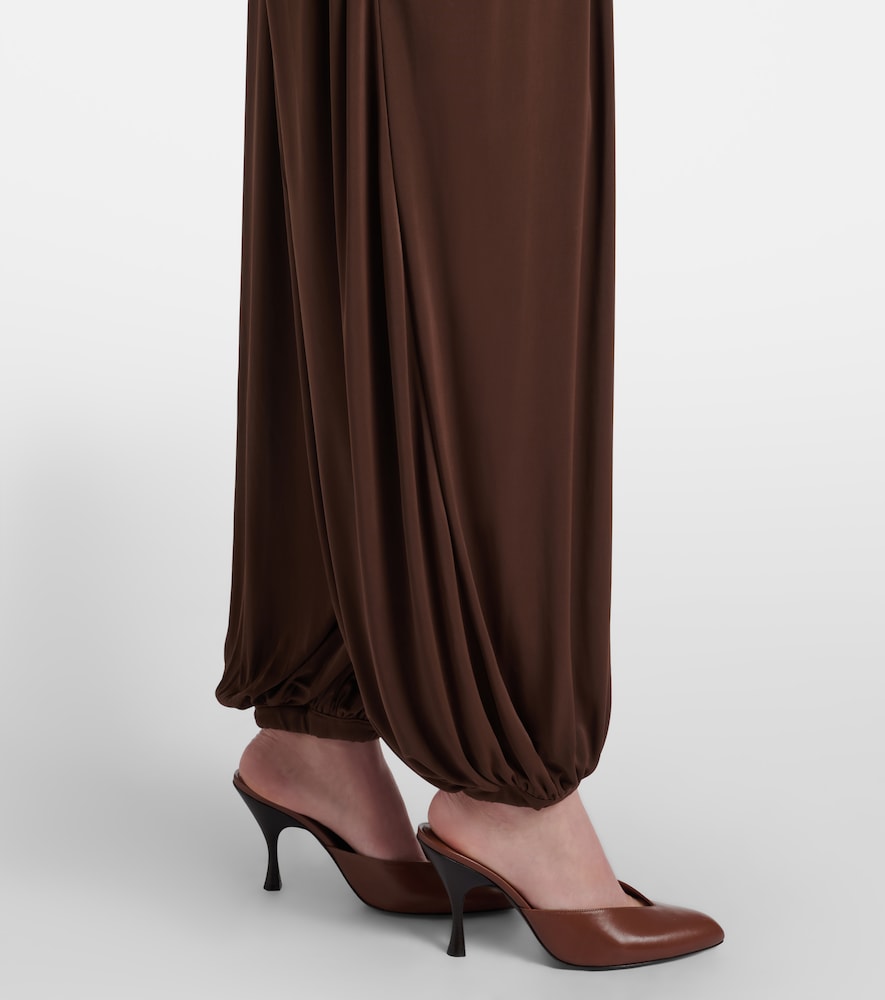 Draped jumpsuit