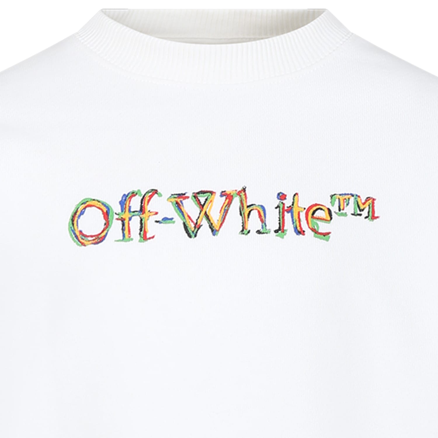 Logo Sketch cotton sweatshirt