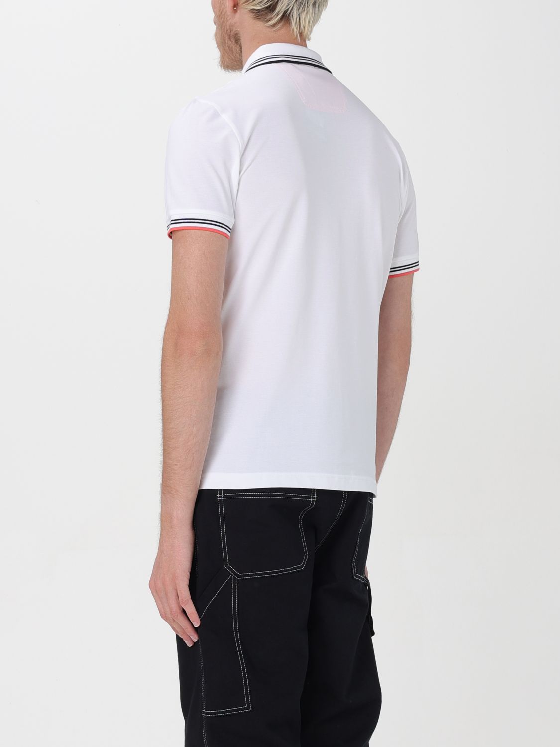 Polo Shirt Men color White