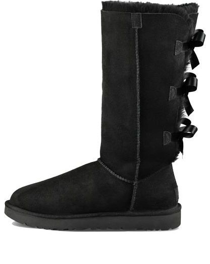 (WMNS) Bailey Bow Tall II Boot High Top Fleece Lined Black