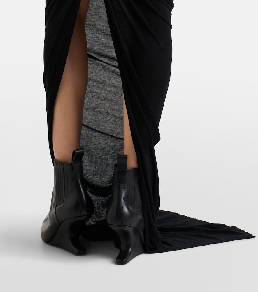 V Tank jersey maxi dress