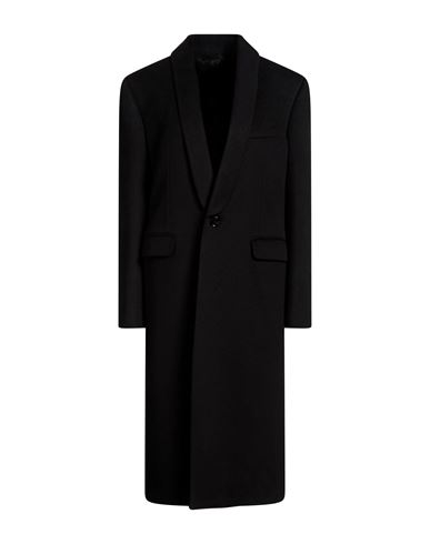 Woman Coat Black Size 4 Wool