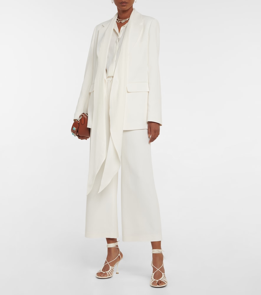 Etro Pleated high-rise cropped pants