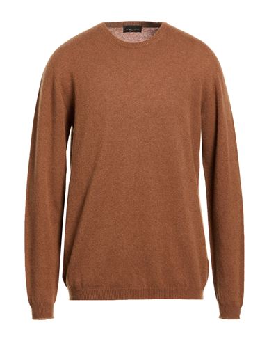 Man Sweater Brown Size 38 Cashmere