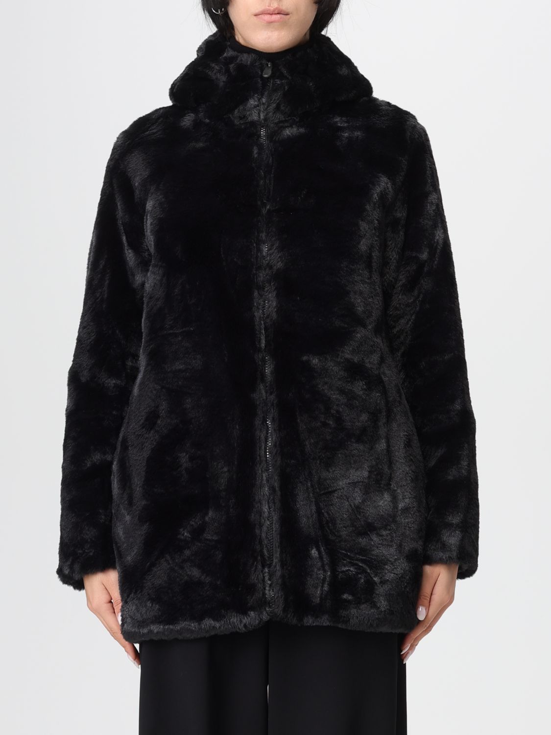 Coat Woman color Black