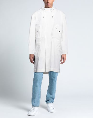 Man Overcoat & Trench Coat White