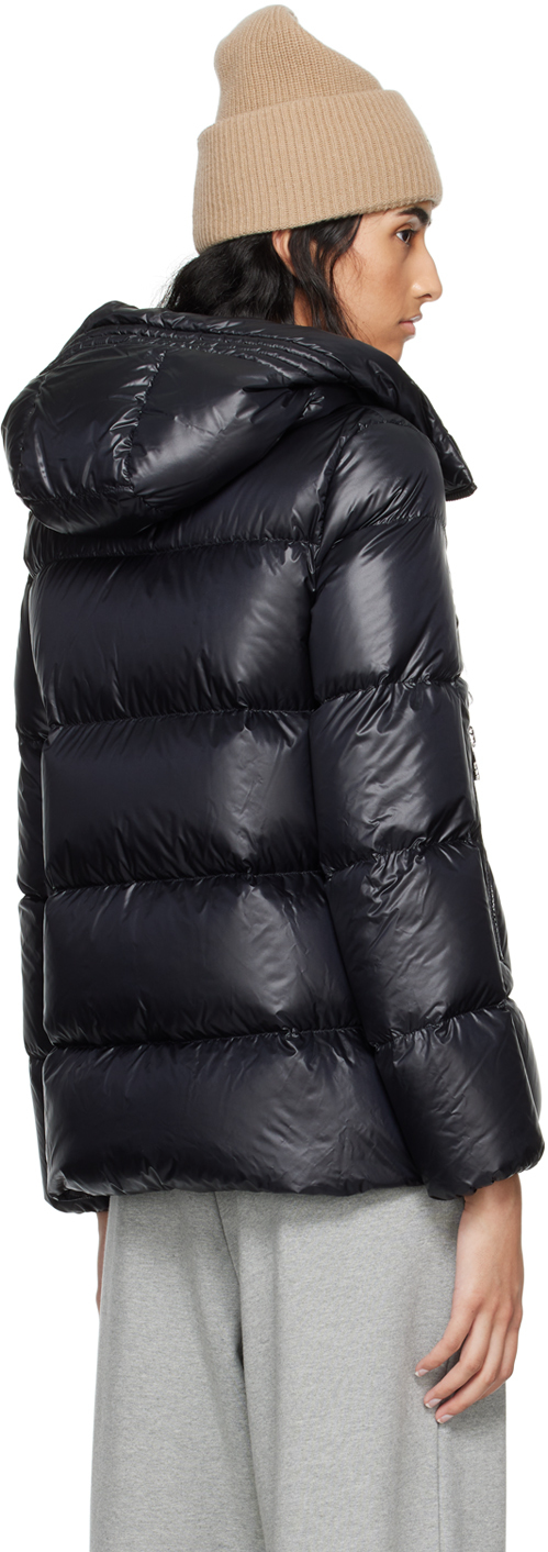 Moncler Black Seritte Short Down Jacket