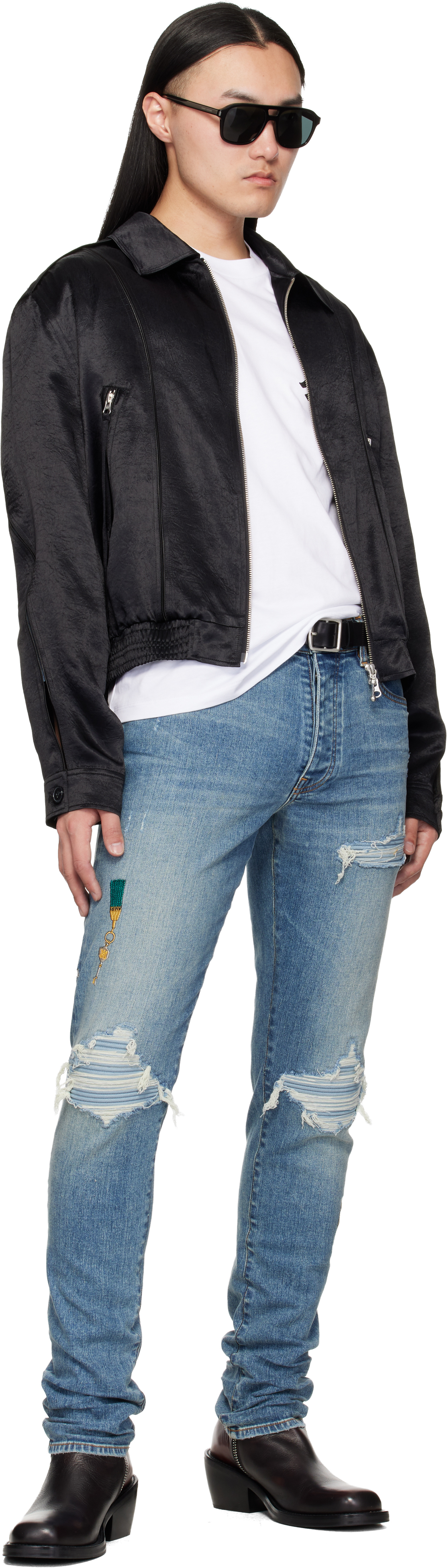 Blue 'Chateau Keys' MX1 Jeans