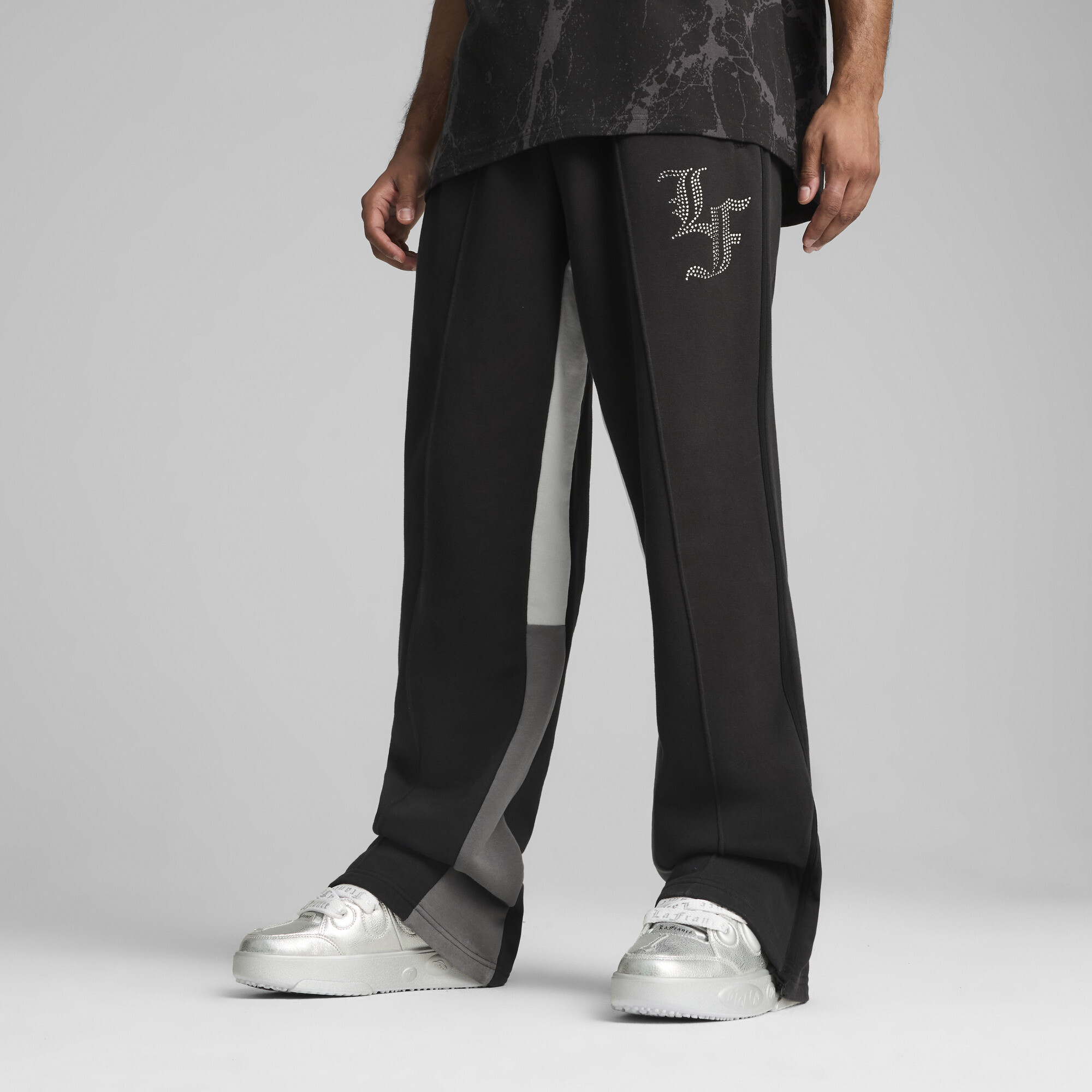PUMA LaFrancé Written in Chrome Men's Pants in Black
