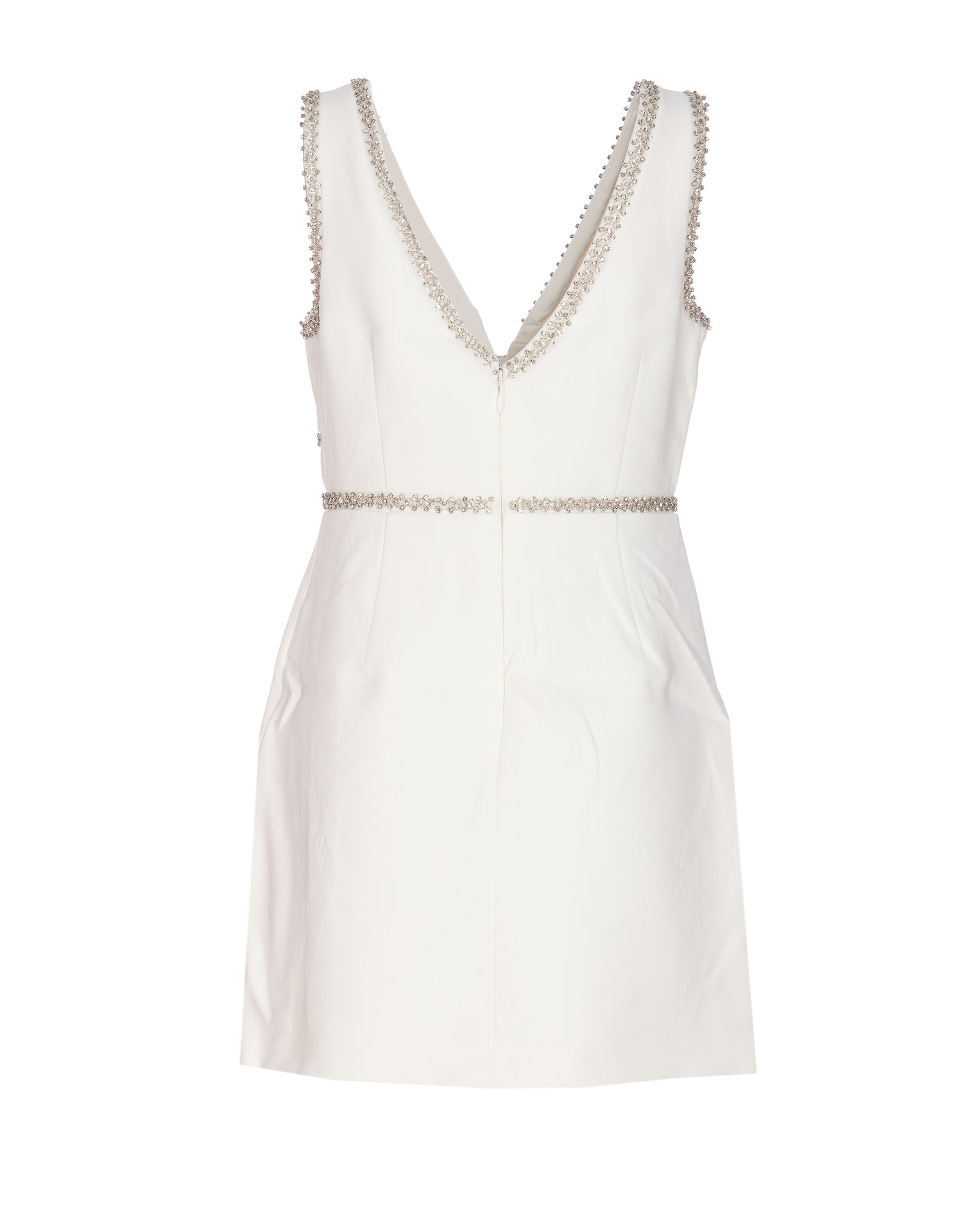 Crepe Mini Dress