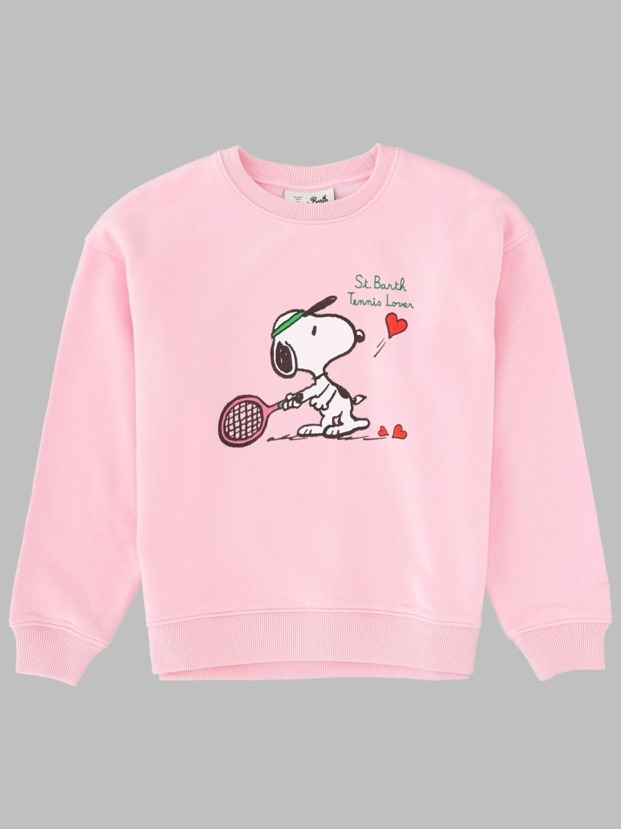 Kids Brionand SnooPaint Tennis Sweatshirt