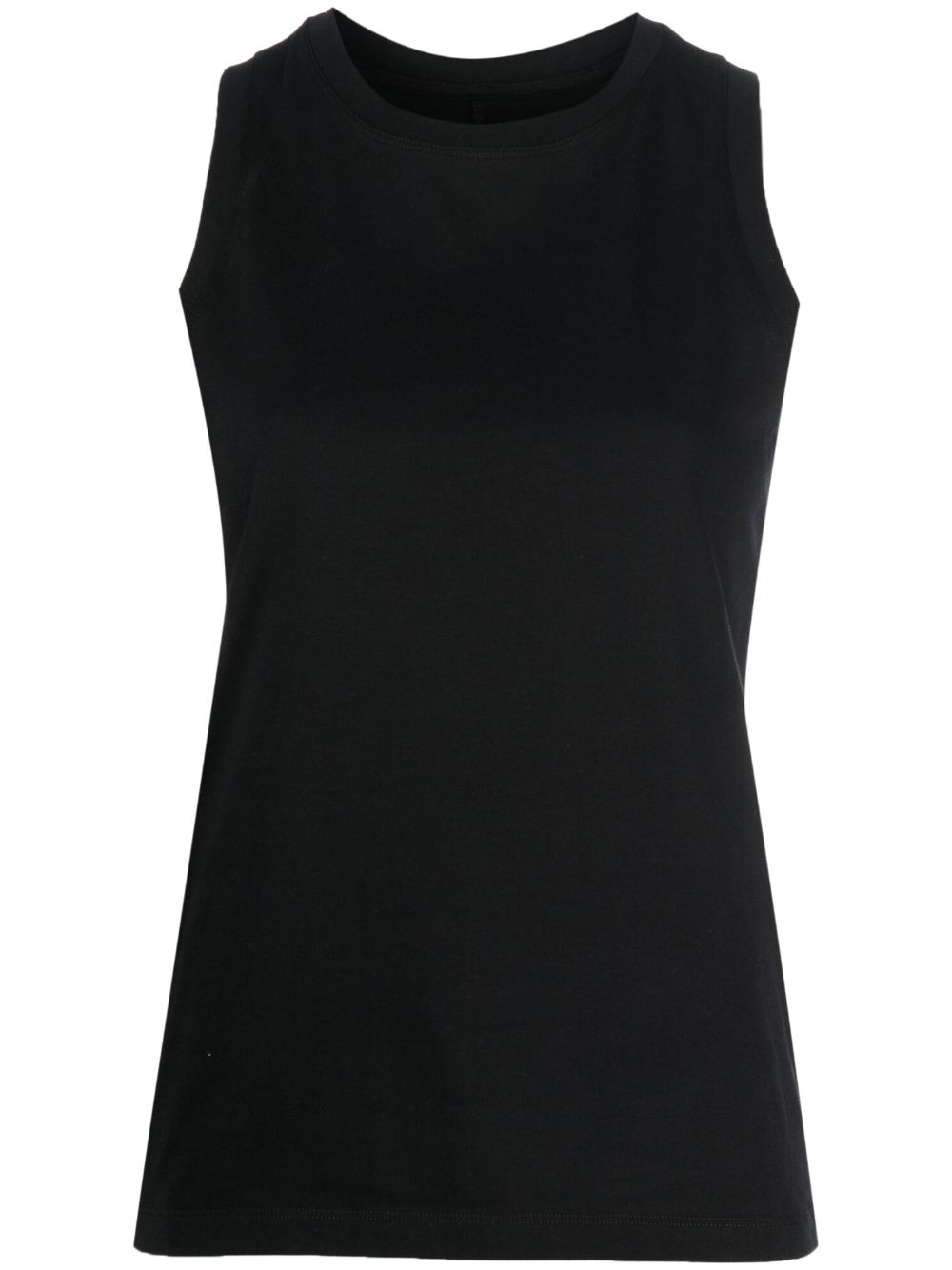 Cotton sleeveless top - Black