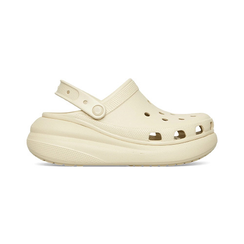 Crocs 22FW CROCS 크록스 남성 클래식 크러쉬 샌들 블랙/베이지 CR207521
