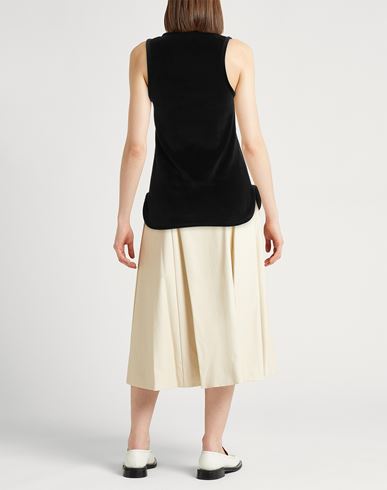 Woman Tank top Black Size L Cotton, Polyester