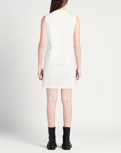 Woman Mini dress Cream Size S Organic cotton