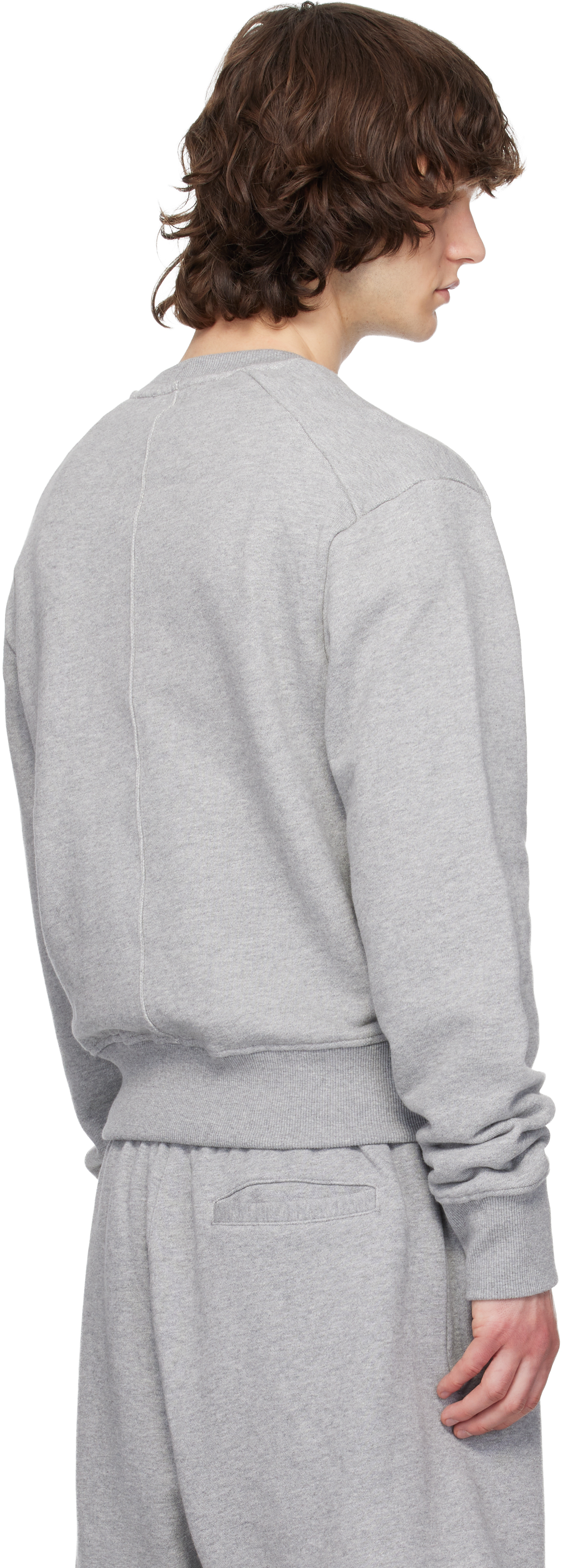 Gray Pod Crew Sweatshirt