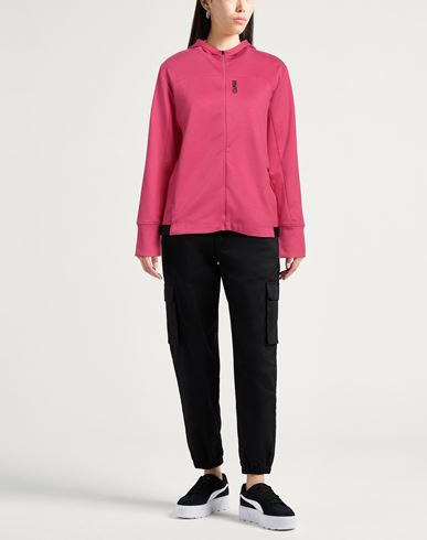 Colmar Woman Sweatshirt Fuchsia Size L Polyester, Elastane