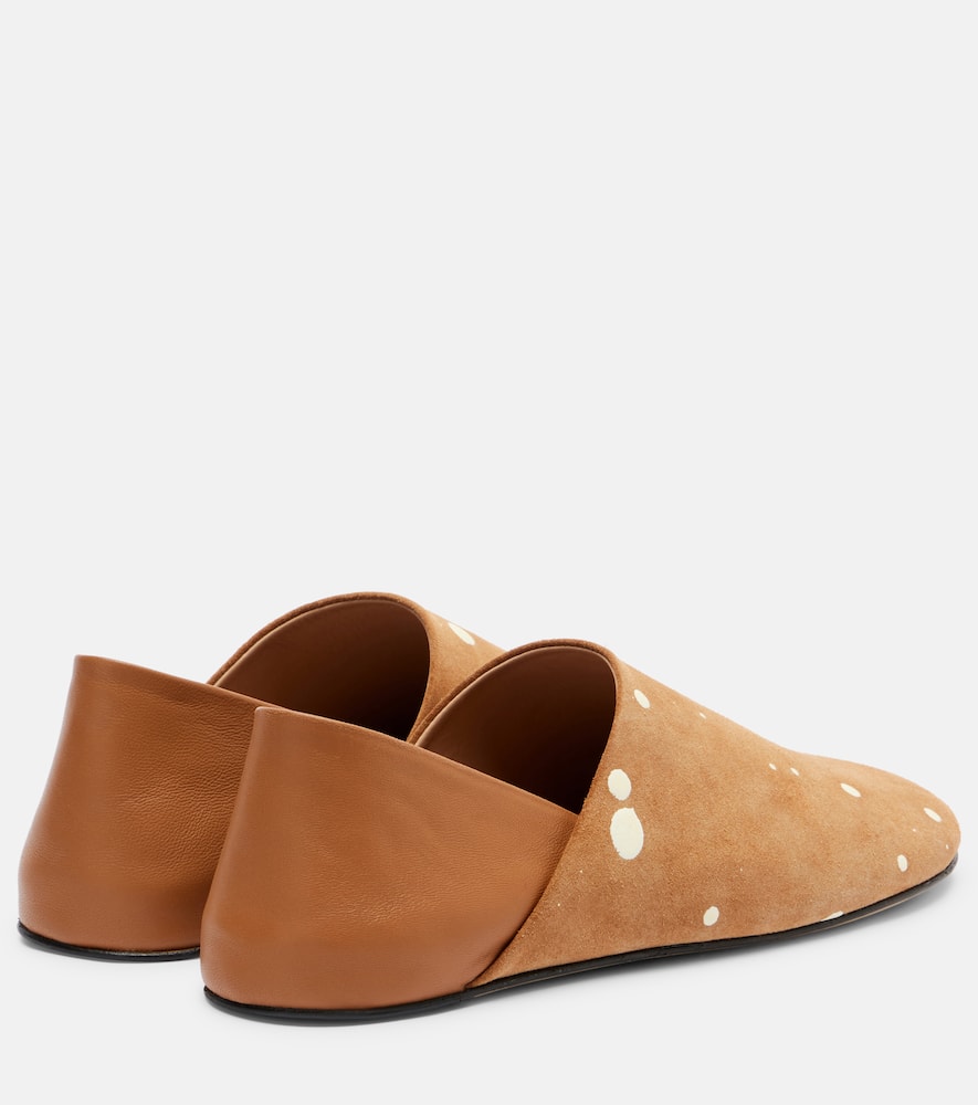 Babouche M suede slip-on shoes