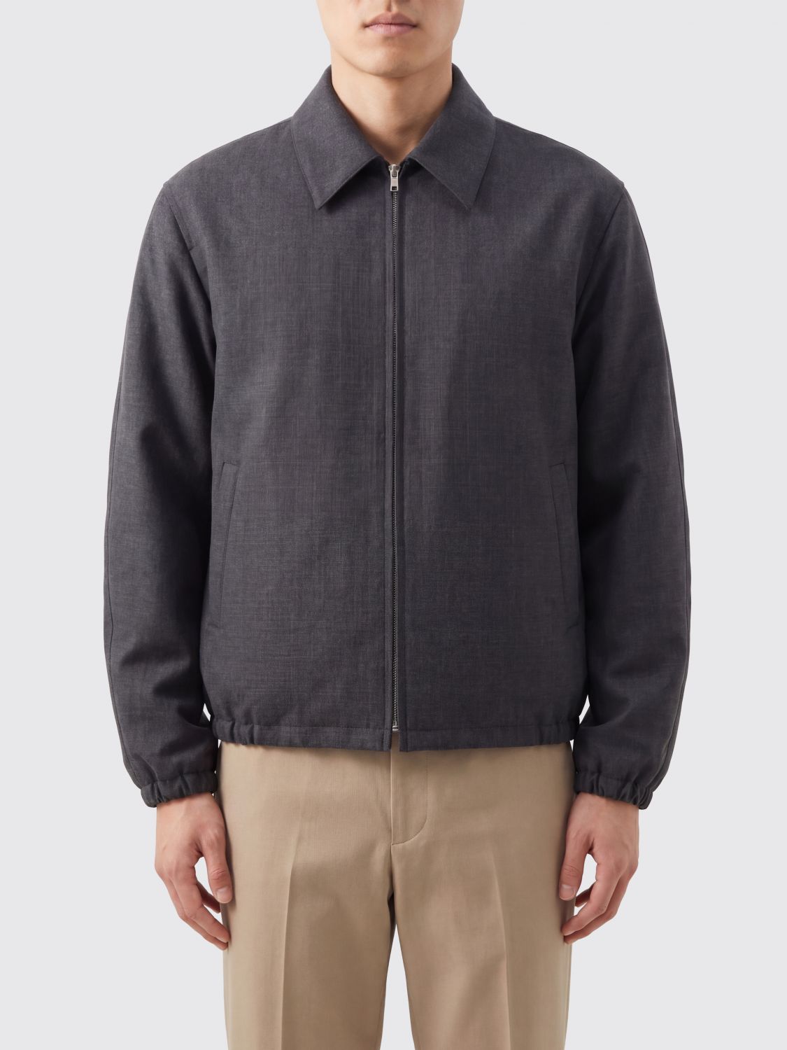 Jacket Men color Grey