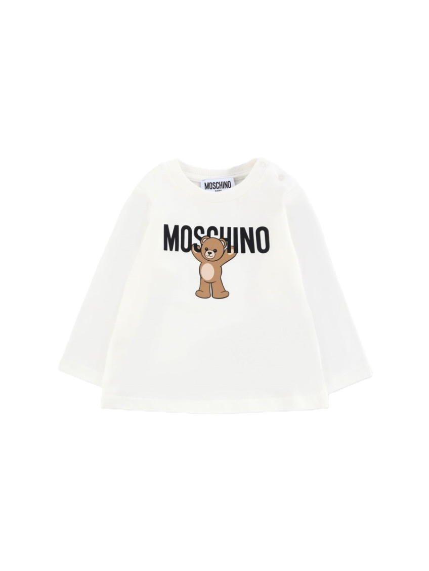 Babies White Graphic Sweatshirt