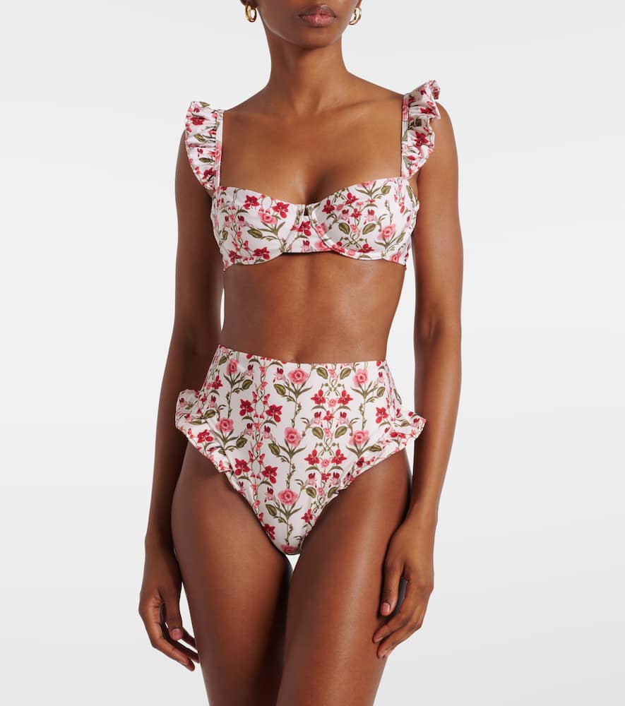 Jengibre floral bikini bottoms