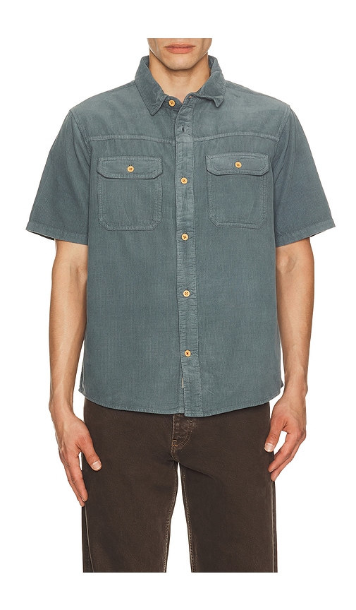 Iron & Resin Herman Shirt in Blue. - S also in M, L, XL/1X