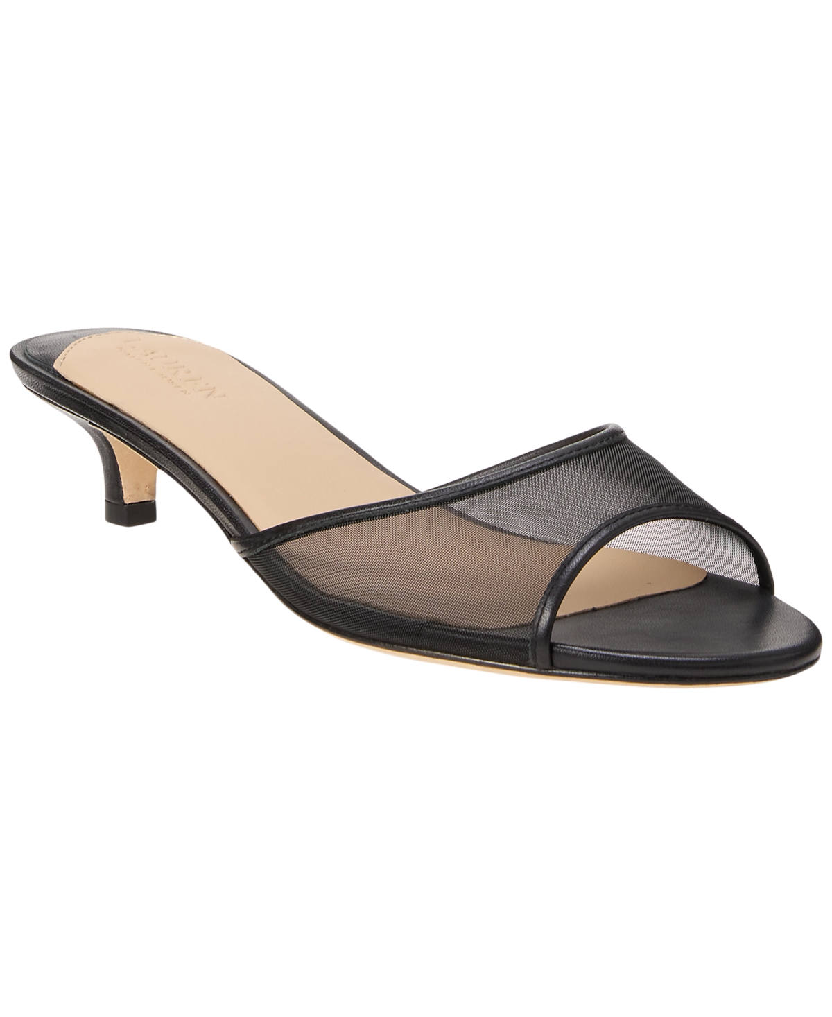 Women's Jayna Kitten Heel Sandals - Black