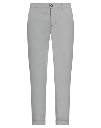 Man Pants Light grey Size 29 Cotton, Viscose, Elastane