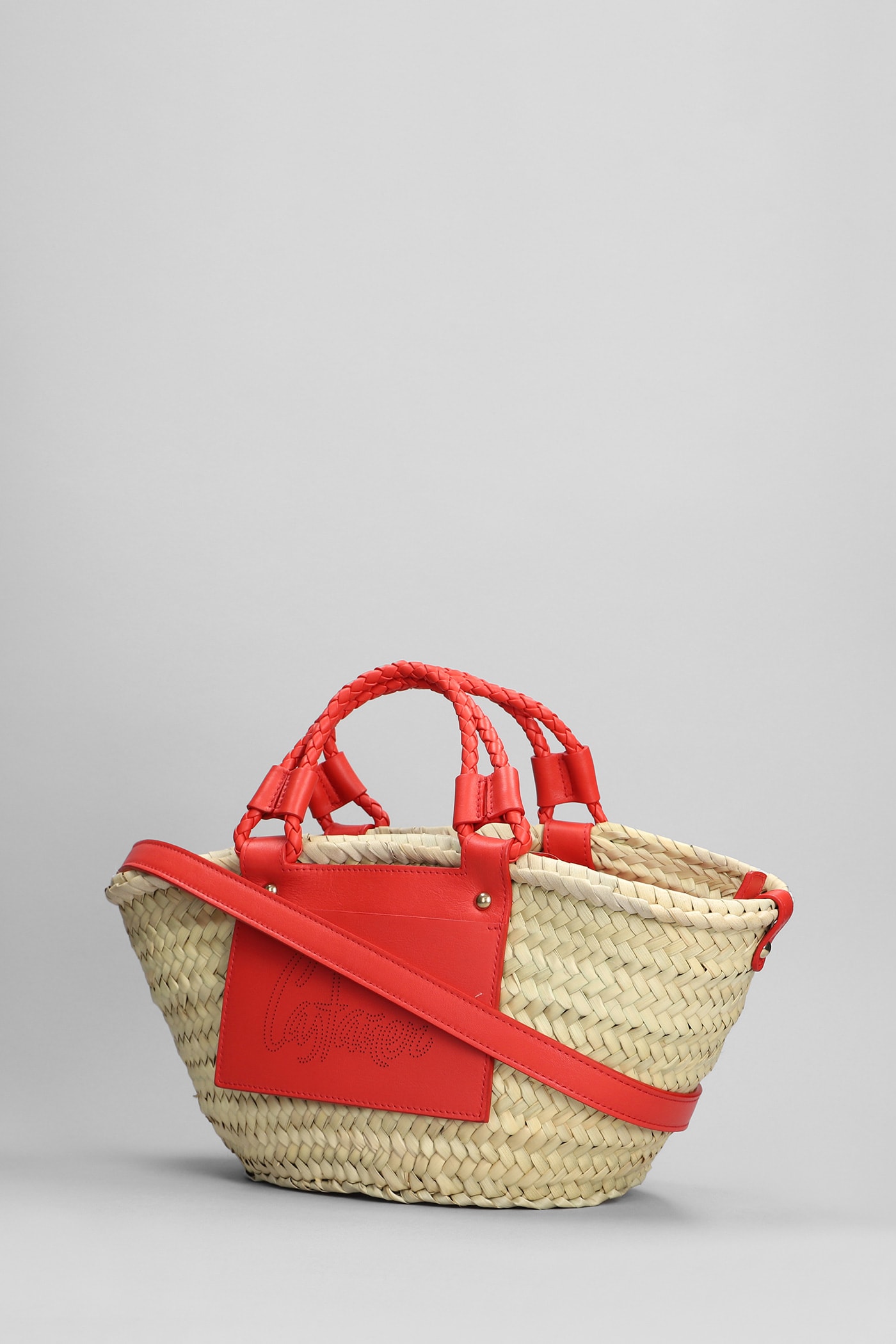 B.libra-152 Hand Bag In Beige Wool And Polyamide