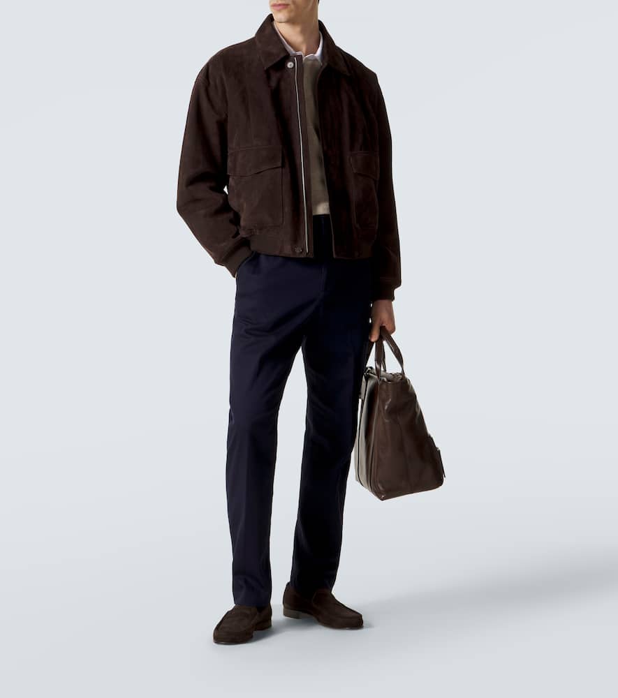Cashmere and linen sweater