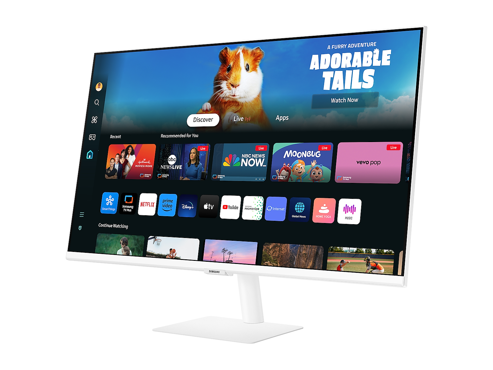 32" Smart Monitor M5 (M50D) FHD with Streaming TV and Speakers(LS32DM501ENXZA)