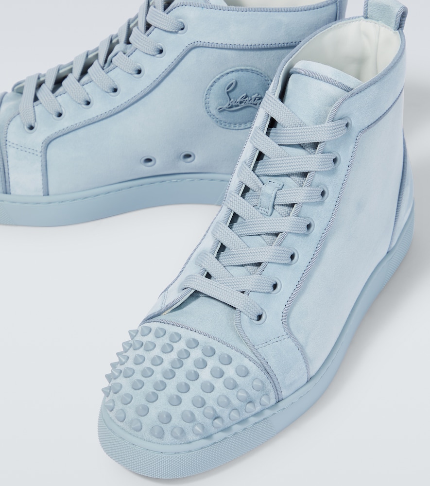 Christian Louboutin Louis Spikes suede sneakers