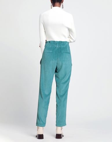 Woman Pants Turquoise Size 8 Polyester, Polyamide, Elastane