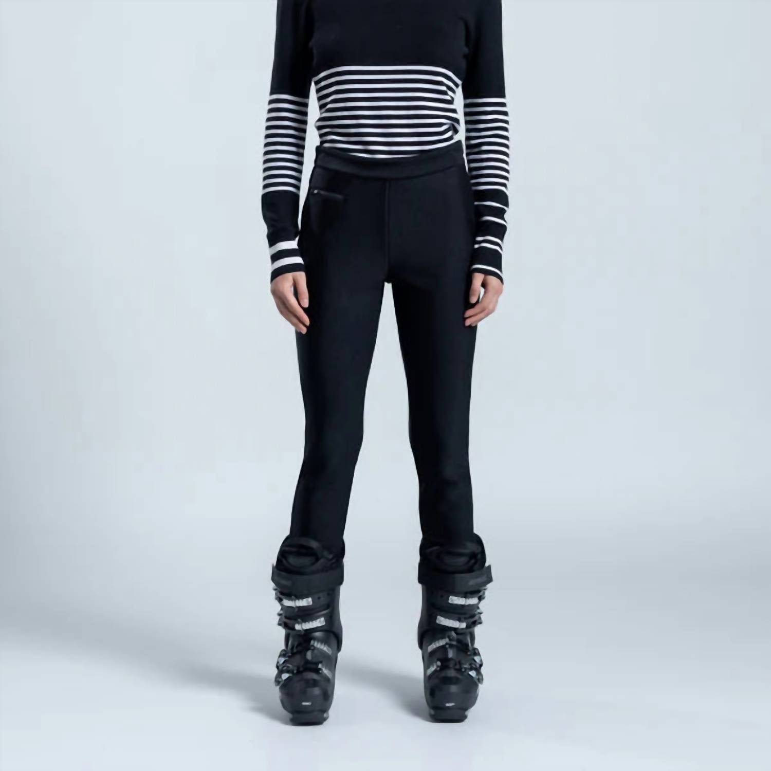 Olivia High Rise Pant In Metallic Racer