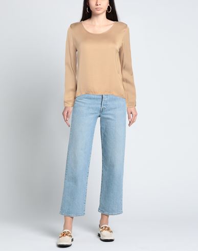 Anonyme Designers Woman Top Sand Size 4 Viscose