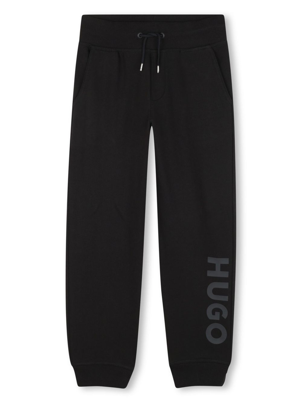 Logo-print track pants - Black