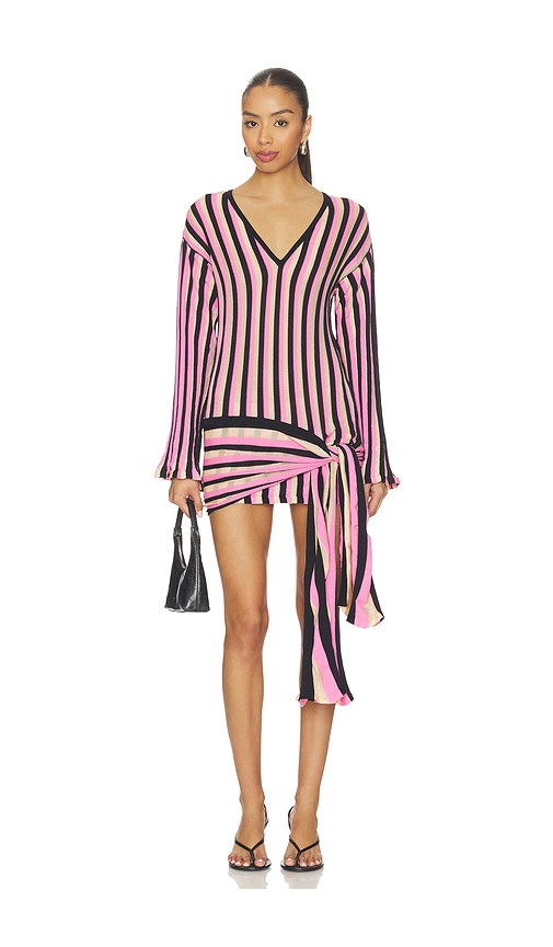 Blumarine KLEID MINI KNIT in Pink. Größe S. Also in XS