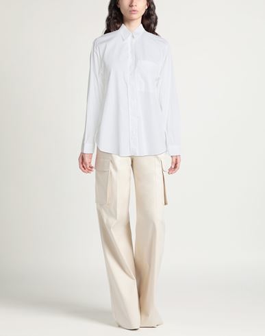 Woman Shirt White Size 6 Cotton