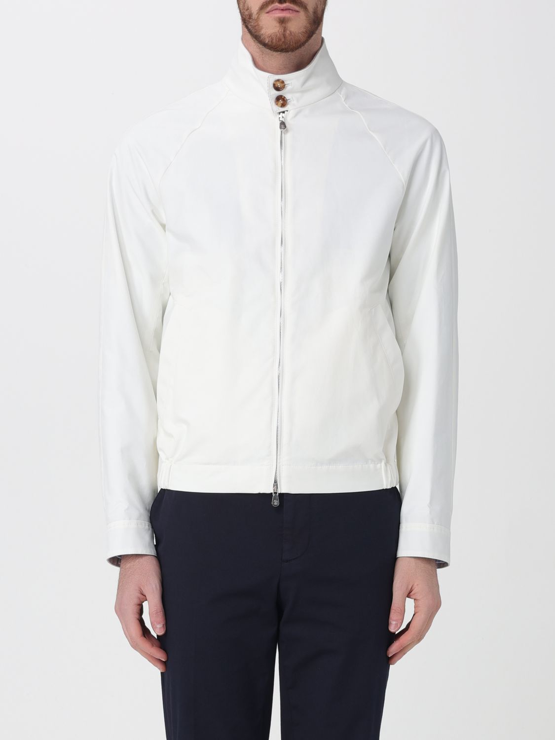 Jacket Men color White