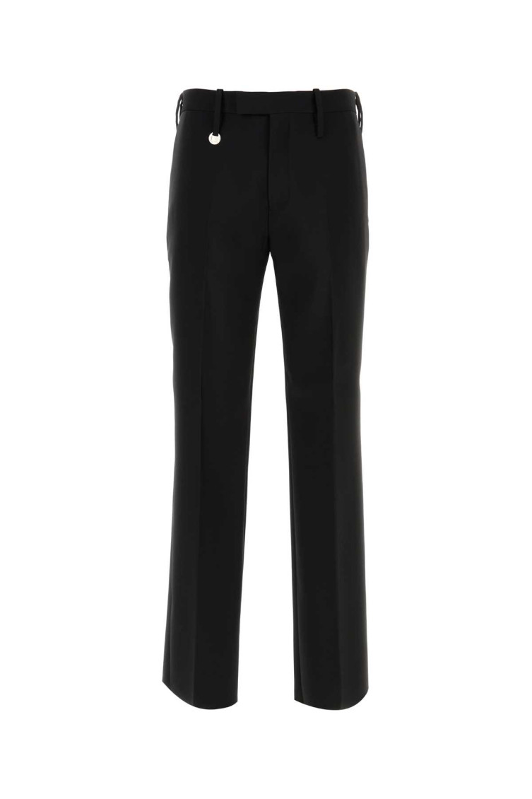 Black Wool Pant