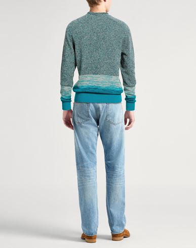 Man Sweater Deep teal Size 38 Cashmere