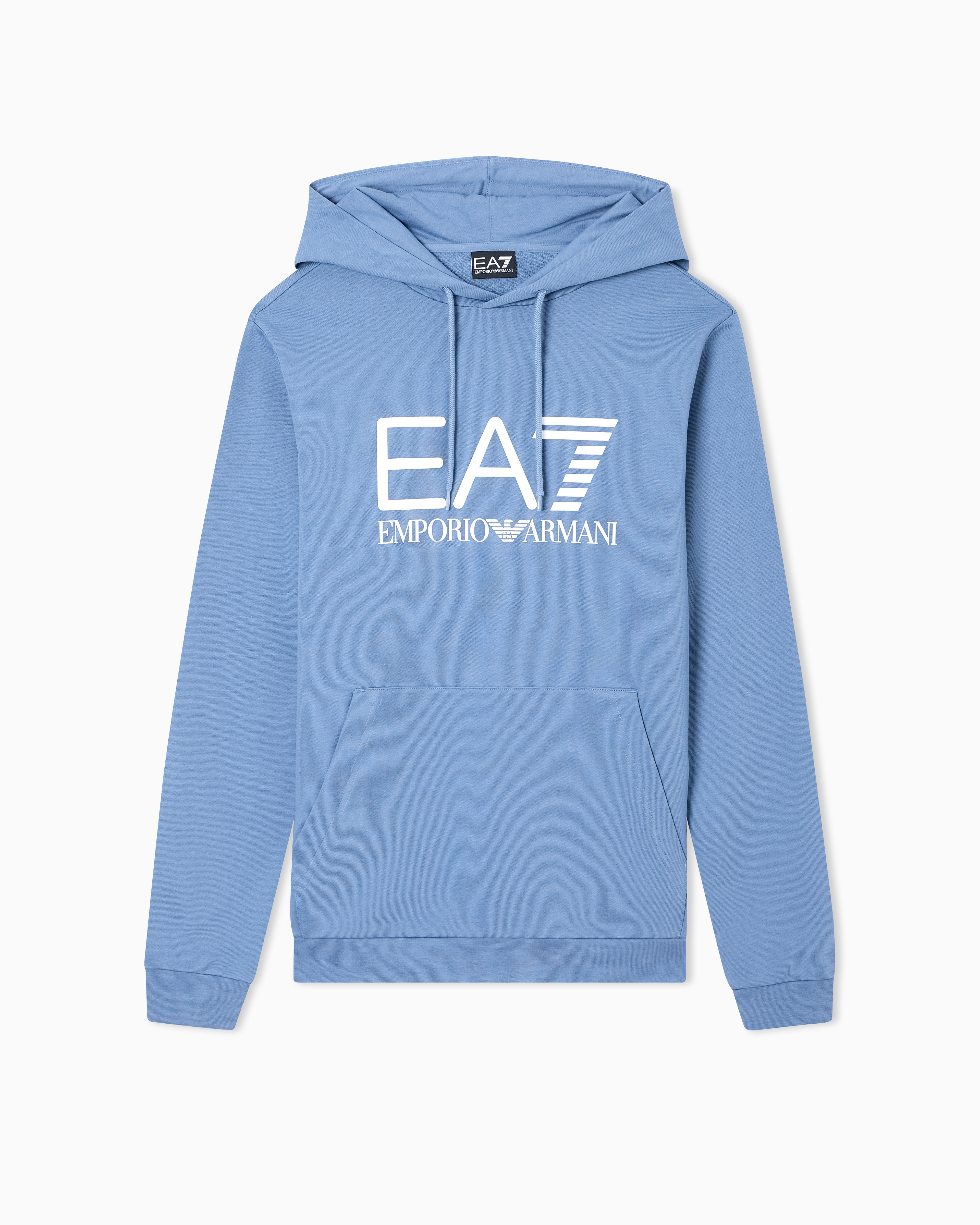 Slim fit hoodie Core Identity in cotton with big logo