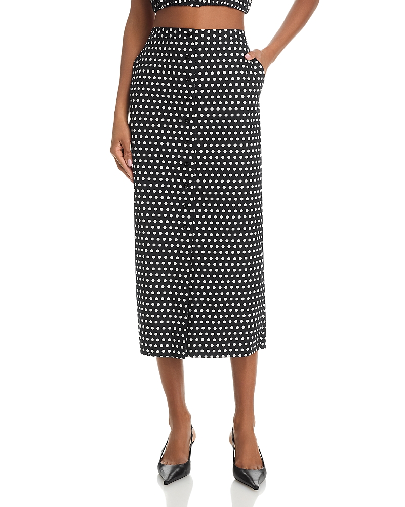 The Polka Dot Midi Skirt