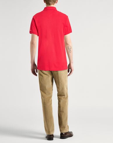 Man Polo shirt Red Size M Cotton