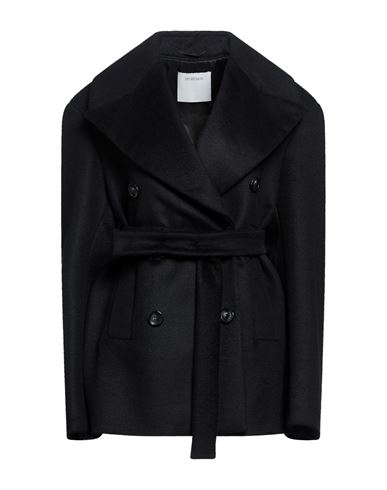 Woman Coat Black Size 0 Virgin Wool